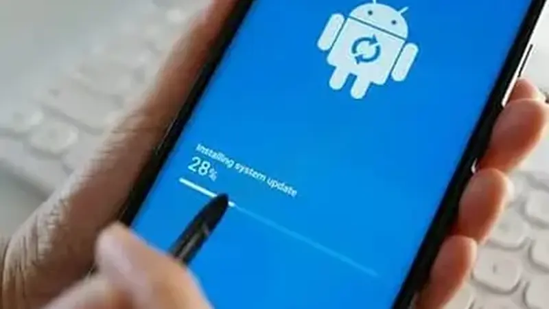 Android phone settings screen showing app install options during troubleshooting